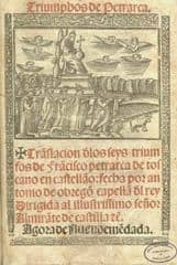 Foto de Los Triunfos de un poeta y bibliófilo italiano: Francesco Petrarca